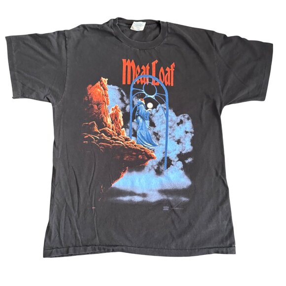 Hanes Other - Meat Loaf Tour 90s Vintage T-Shirt Tee L